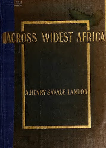 Across Widest Africa Vol. 2 - Title Page