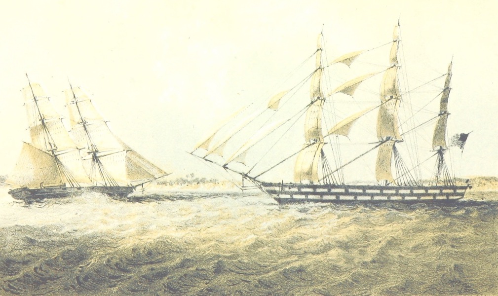 Africa and the American Flag - U.S. Brig Perry Vs. American Slave Ship Martha  (1854)