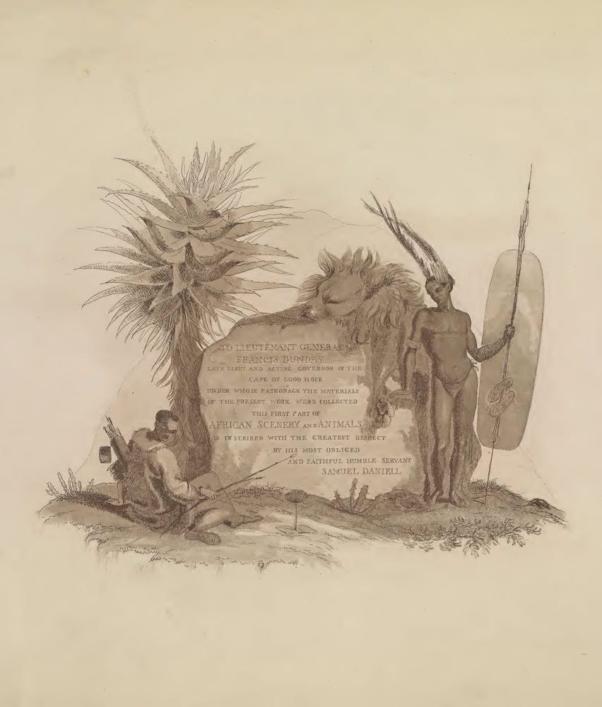 English - African Scenery and Animals