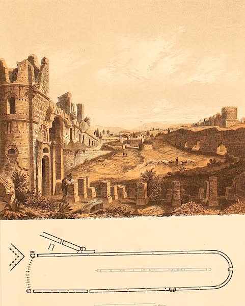 Album des classischen Alterthums - Circus des Maxentius in Rom (1870)