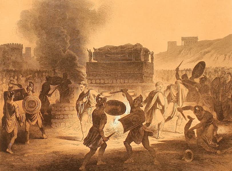 Album des classischen Alterthums - Leichenbegangniss (1870)