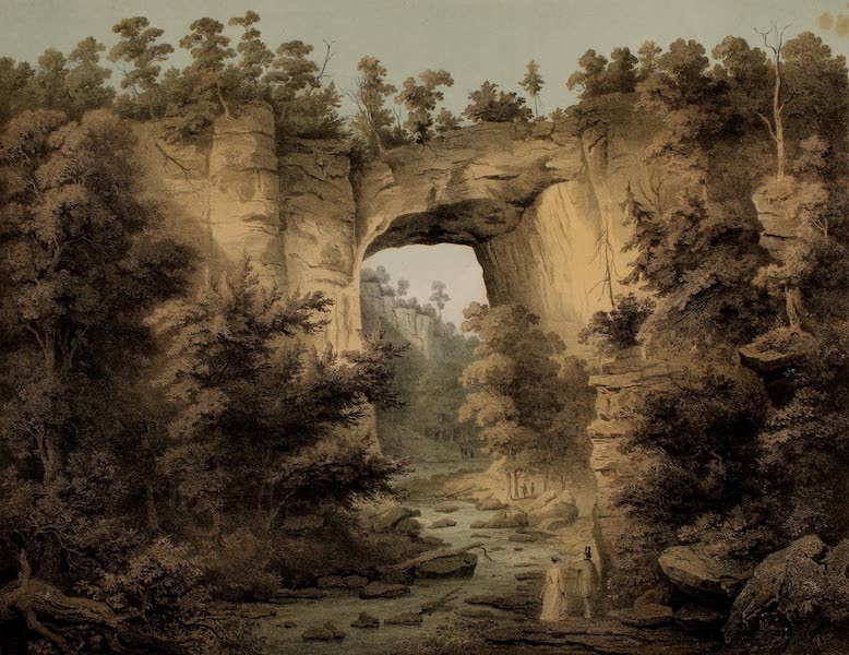 Album of Virginia - Natural Bridge (1858)