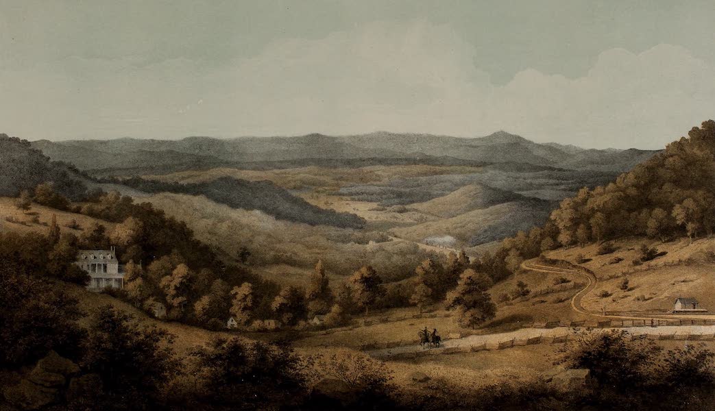 Album of Virginia - Rockfish Gap and the Mountain House (1858)