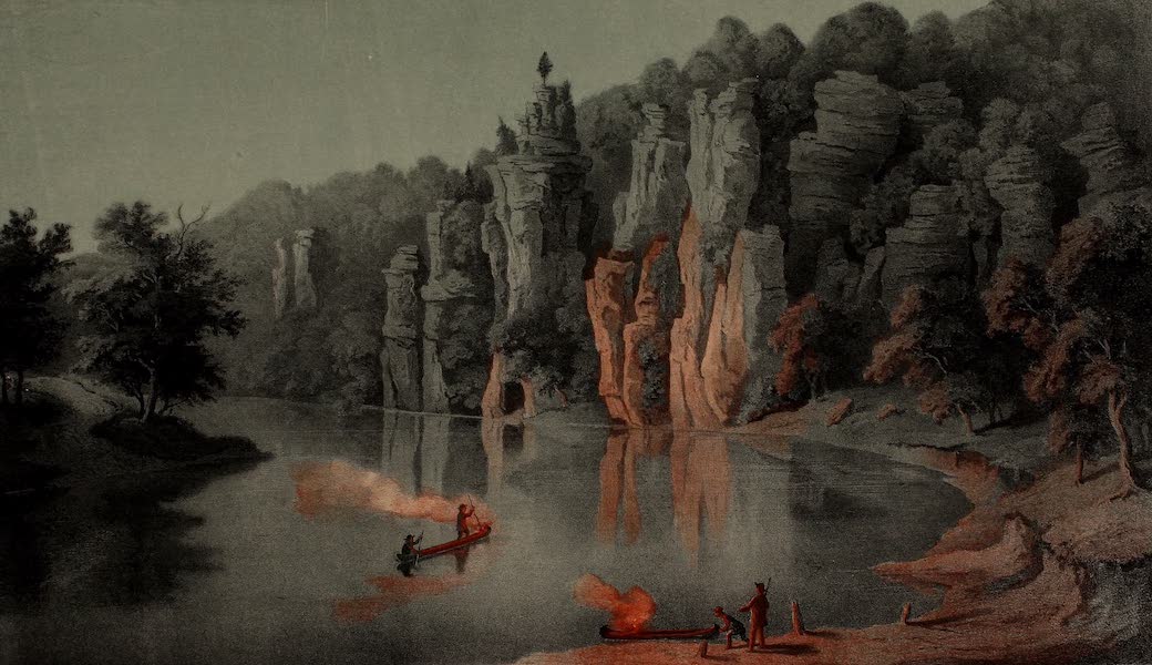 Album of Virginia - Bullard Rock on the New River (1858)