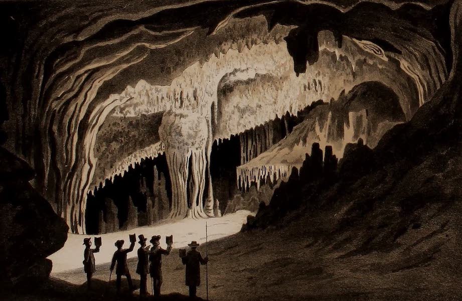 Album of Virginia - View of Weyers Cave - Shell Room (1858)