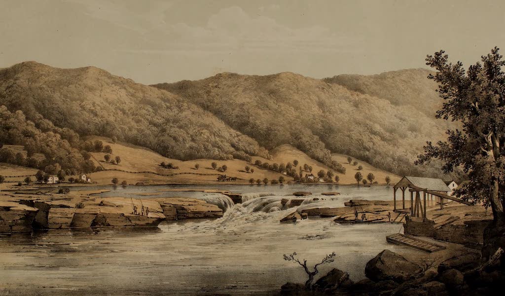 Album of Virginia - Kanawha Fall (1858)