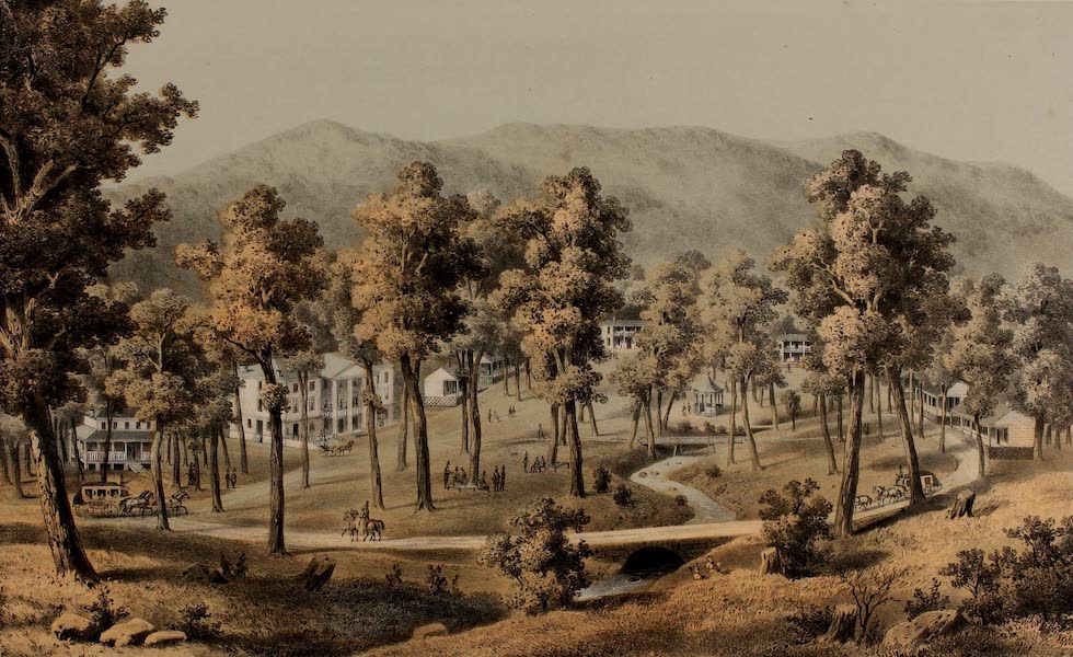 Album of Virginia - Roanoke Red Sulphur Spr. (1858)