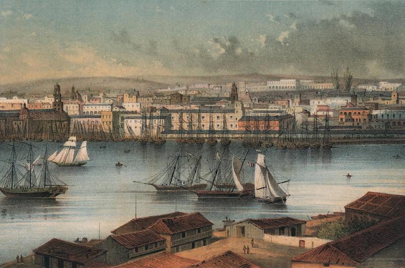 Album Pintoresco de la Isla de Cuba - Habana. Second vista tomada des de Casa-Blanca (1855)