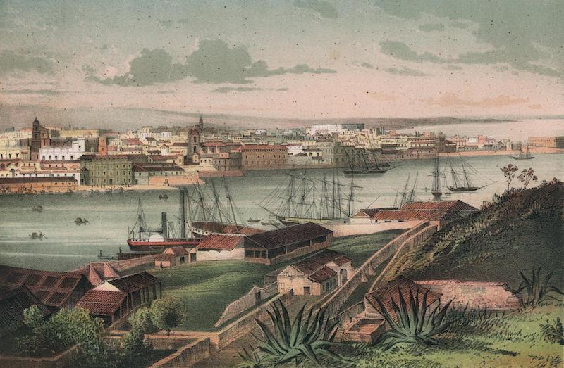 Album Pintoresco de la Isla de Cuba - Habana. Third vista tomada des de Casa-Blanca (1855)