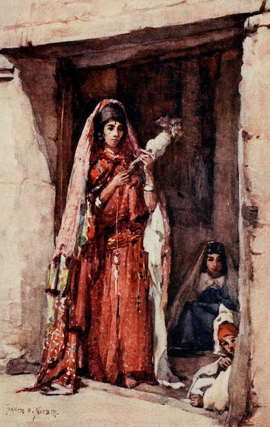 Algeria and Tunis, Painted and Described - Spinning (1906)