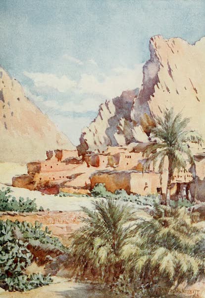 Algeria and Tunis, Painted and Described - The Red Village, El Kantara (1906)