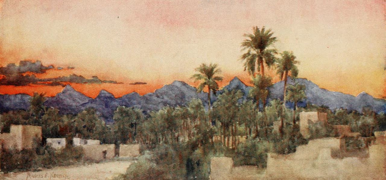 Algeria and Tunis, Painted and Described - Sunset (1906)