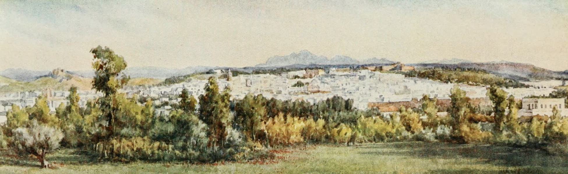 Algeria and Tunis, Painted and Described - Tunis from the Belvedere (1906)