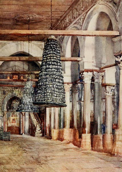 Algeria and Tunis, Painted and Described - Mosque of Sidi Okba, Kairouan (1906)