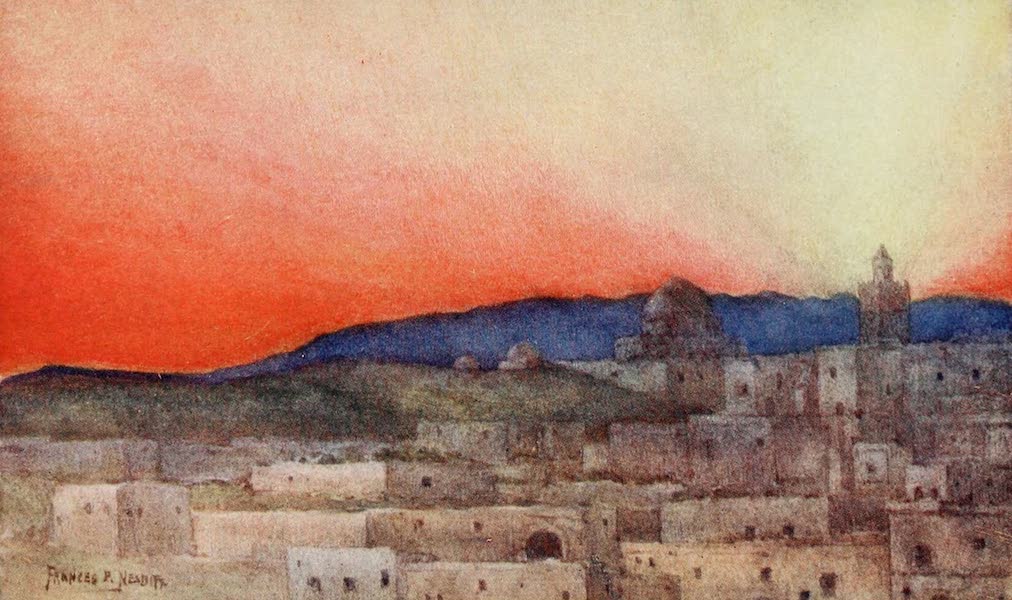 Algeria and Tunis, Painted and Described - A Desert Afterglow (1906)