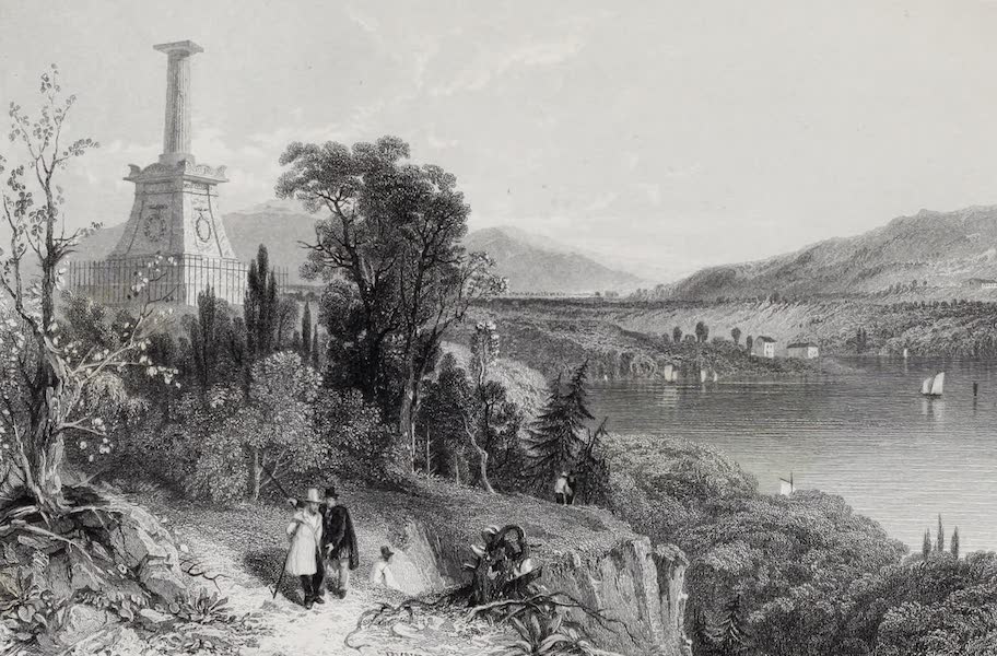 American Scenery Vol. I - The Tomb of Kosciusko (1840)