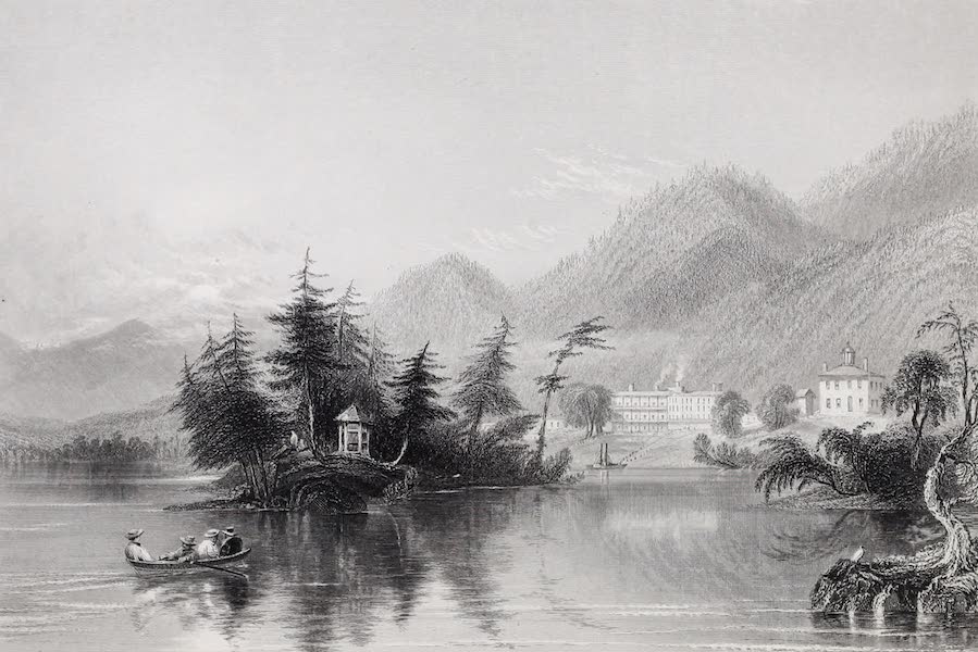 American Scenery Vol. I - Caldwell (Lake George) (1840)