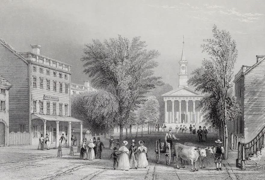 American Scenery Vol. I - Balliston Springs (1840)