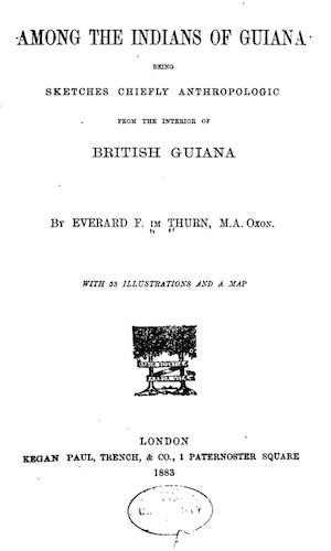 Aquatint & Lithography - Among the Indians of Guiana