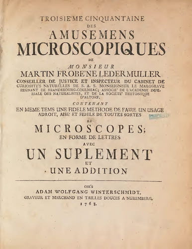 Amusement Microscopique Vol. 3