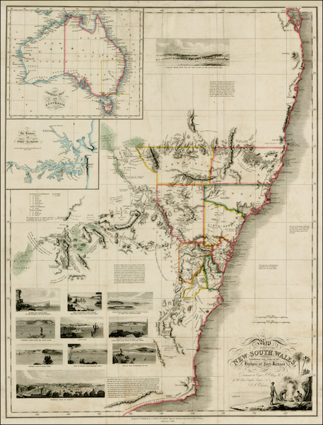 Map of Part of New South Wales