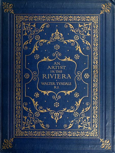 An Artist in the Riviera - Front Cover (1915)