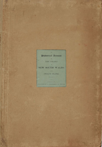 An Historical Account of the Colony of New South Wales - Front Cover (1821)