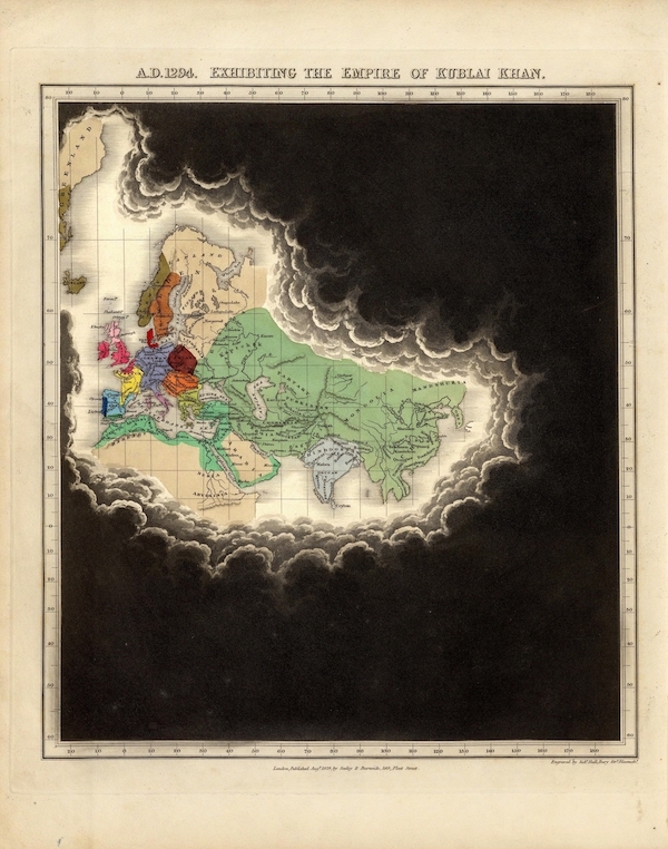 A.D. 1294. Exhibiting The Empire Of Kublai Khan.