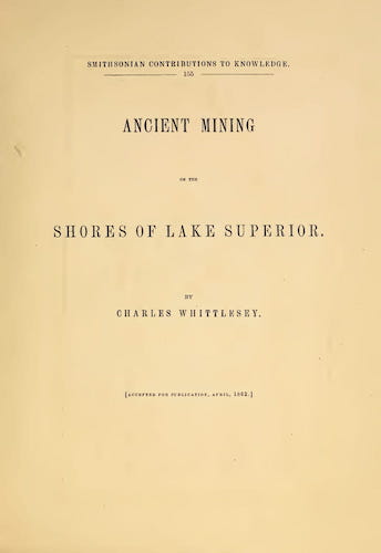 American Southwest - Ancient Mining on the Shores of Lake Superior