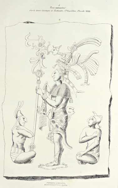 Antiquites Mexicaines - Planche Supplémentaire - III (1844)