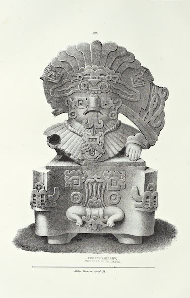 Antiquites Mexicaines - 2ème Expedition - Planche LIII (1844)