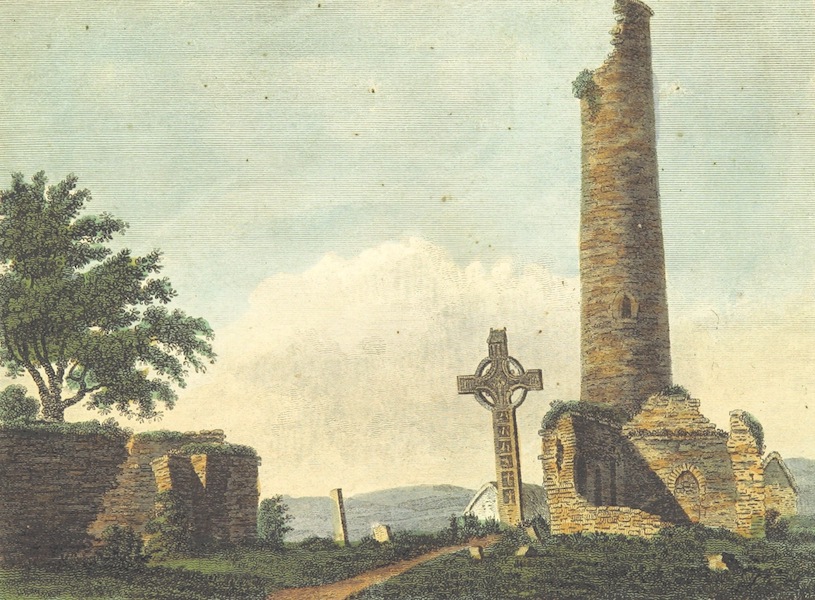 Antiquities of the County of Meath - Monasterboice Church and Tower, Co. Louth (1833)