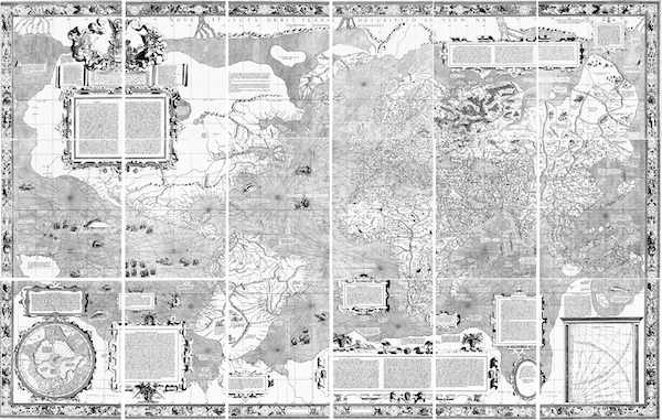 Mercator's Map of the World A.D. 1569