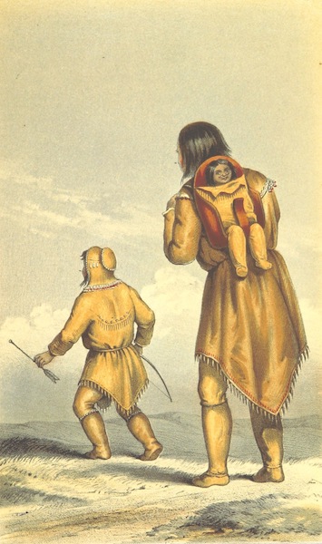 Arctic Searching Expedition Vol. 1 - Kutchin Woman and Children (1851)