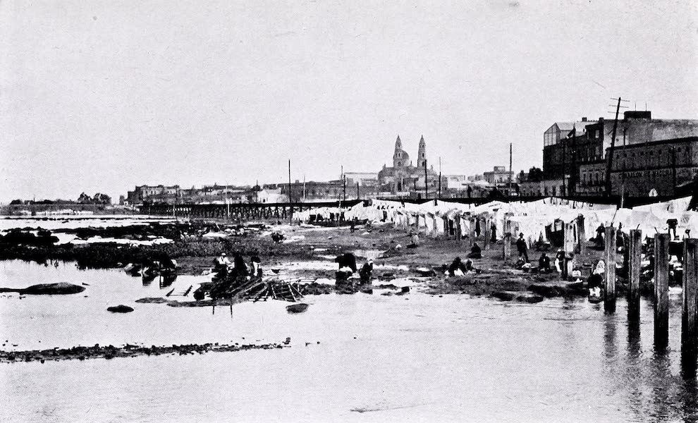 Buenos Aires : Aspect of River Front Previous to the Construction of Docks