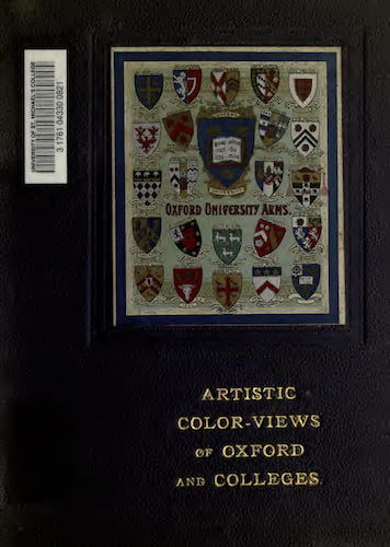 Aquatint & Lithography - Artistic Colored Views of Oxford