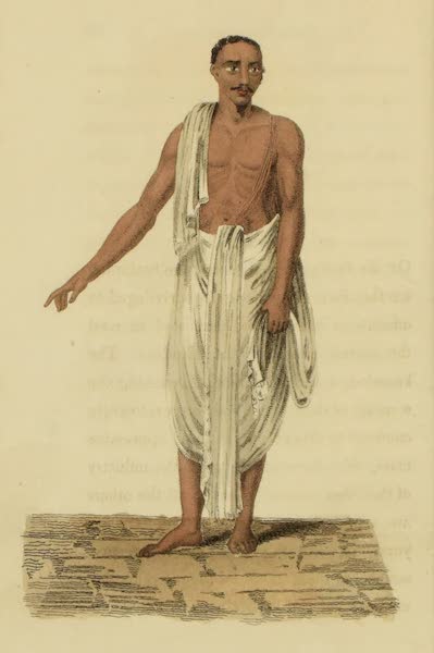 Asiatic Costumes - A Brahmin (1828)