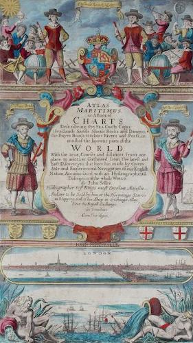 Sailing - Atlas Maritimus, or a Book of Charts