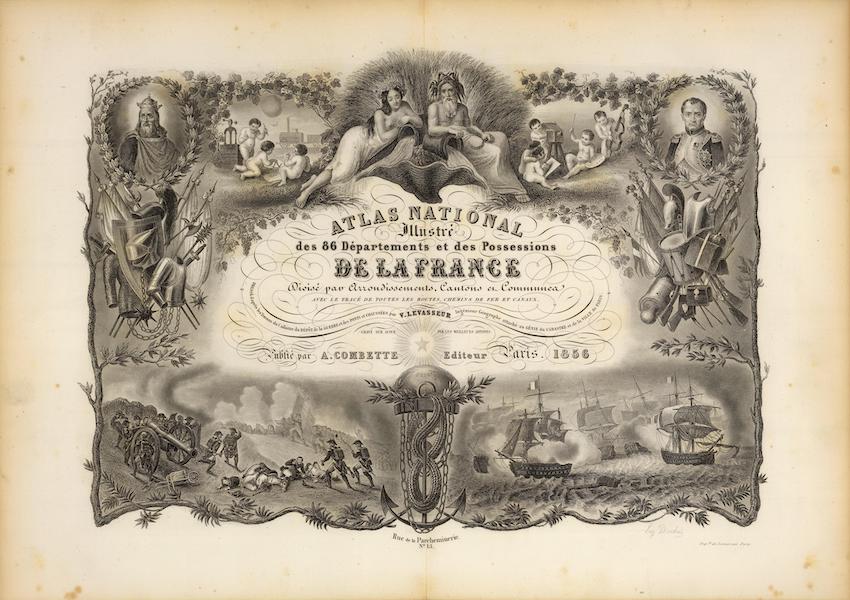 Atlas National Illustre - Title Page (1856)