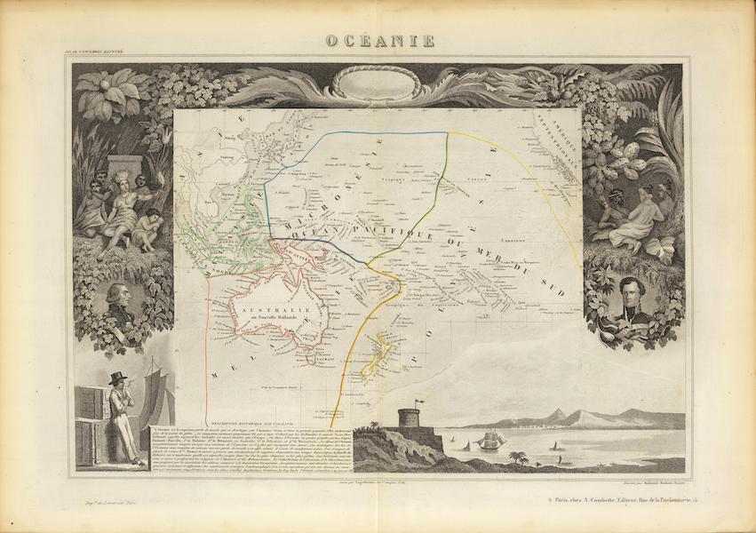 Atlas National Illustre - Oceanie (1856)