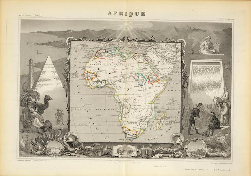 Atlas National Illustre - Afrique (1856)