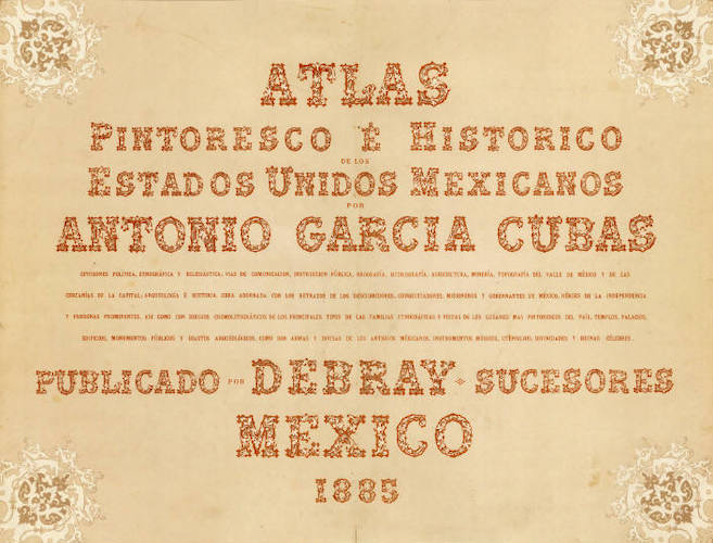 Aquatint & Lithography - Atlas Pintoresco e Historico De Los Estados Unidos Mexicanos