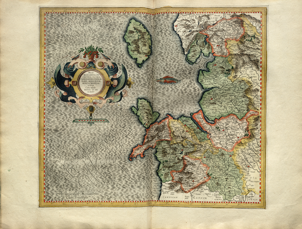 Atlas sive Cosmographicae - Anglia [III] (1595)