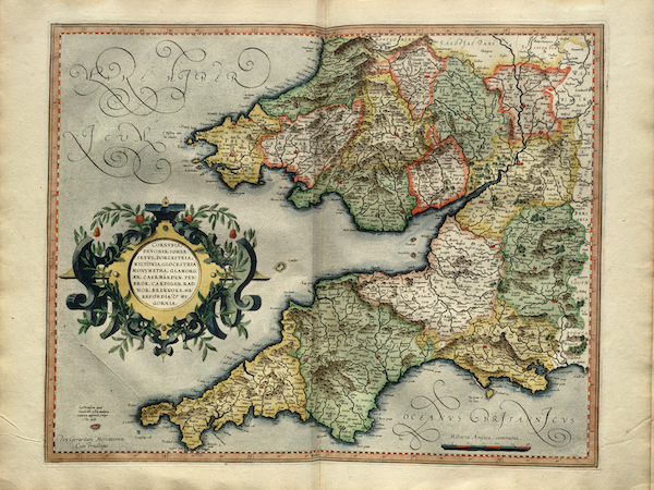 Atlas sive Cosmographicae - Anglia [IV] (1595)