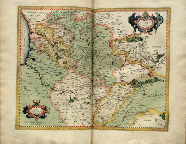 Atlas sive Cosmographicae - Artesia (1595)