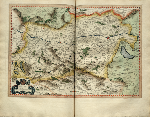 Atlas sive Cosmographicae - Austria (1595)