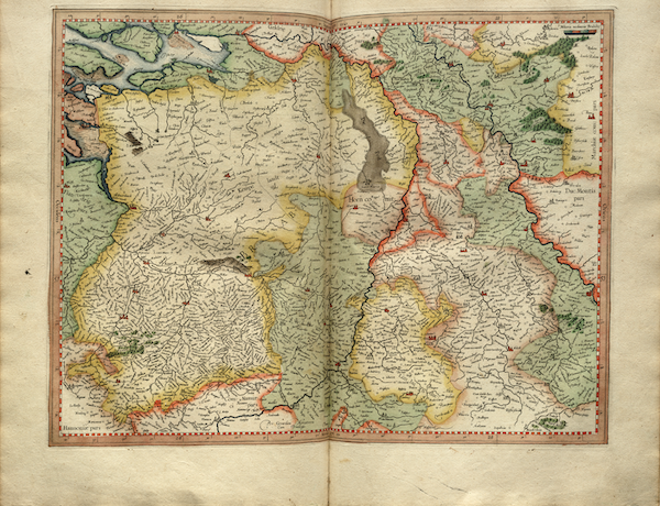 Atlas sive Cosmographicae - Brabantia, Gulice et Cleve (1595)