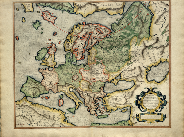 Atlas sive Cosmographicae - Europa (1595)