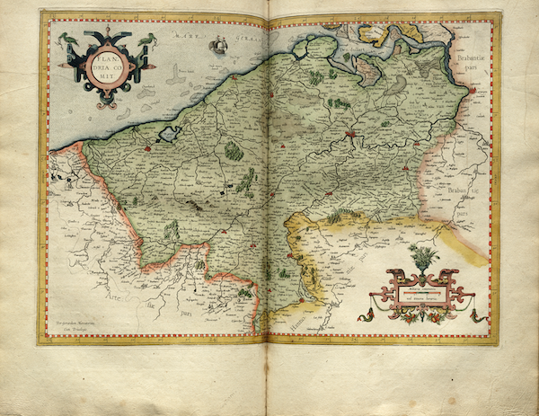 Atlas sive Cosmographicae - Flandria (1595)