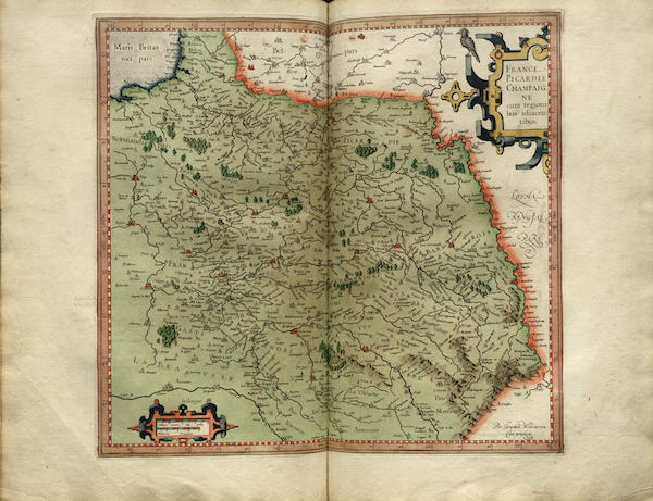 Atlas sive Cosmographicae - Francia, Picardia (1595)